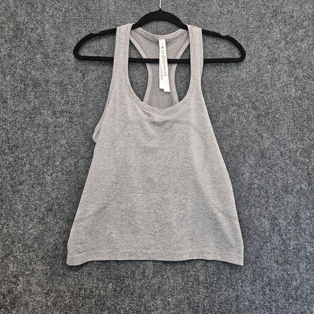 NWT Lululemon Swiftly Tech Racerback Tank 2.0 Race Length Gray Size 12